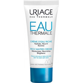   Uriage Крем для лица  Eau Thermale Rich Water Cream Обогащенный увлажняющий 40 мл (3661434004995)