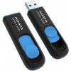 ADATA 32 GB UV128 Black-Blue USB 3.0 (AUV128-32G-RBE) - зображення 4