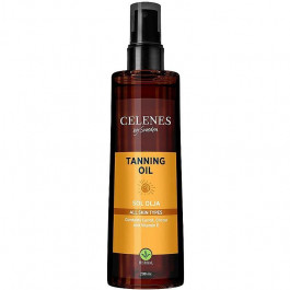   Celenes Засіб для засмаги  Tanning Oil Олія 200 мл (7350104249656)