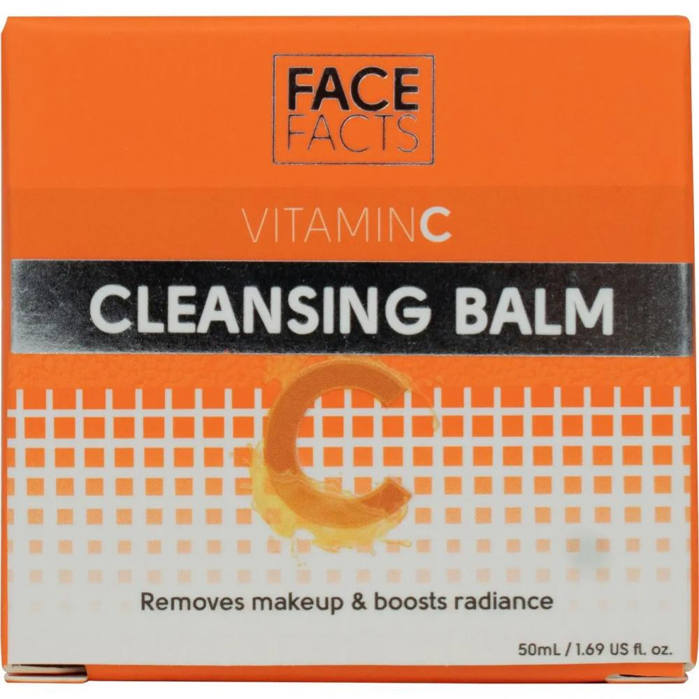 Face Facts Молочко для вмивання  Vitamin C Cleansing Balm З вітаміном С 50 мл (5031413930900) - зображення 1