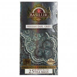   Basilur Чай чорний  Persian Earl Grey, 25 пакетиків (896895) (4792252935235)