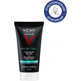   Vichy Увлажняющий гель  Homme Hydra Сool с охлаждающим эффектом для контура глаз 50 мл (3337875586078)