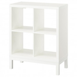   IKEA KALLAX Книжкова шафа білий/білий 77x94 (894.426.41)