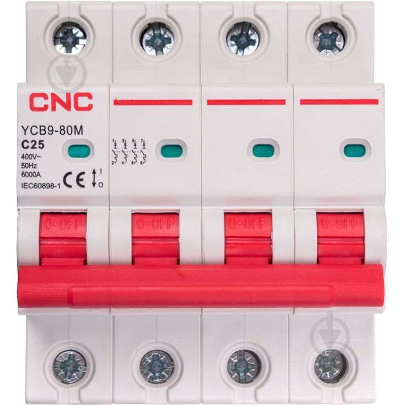 CNC Electric YCB9-80M 4P C25 6ka (NV821617) - зображення 1