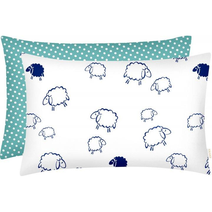 COSAS Набор наволочек Set Pillow Sheep Dots Mint 50х70 2 шт (4822052023730) - зображення 1