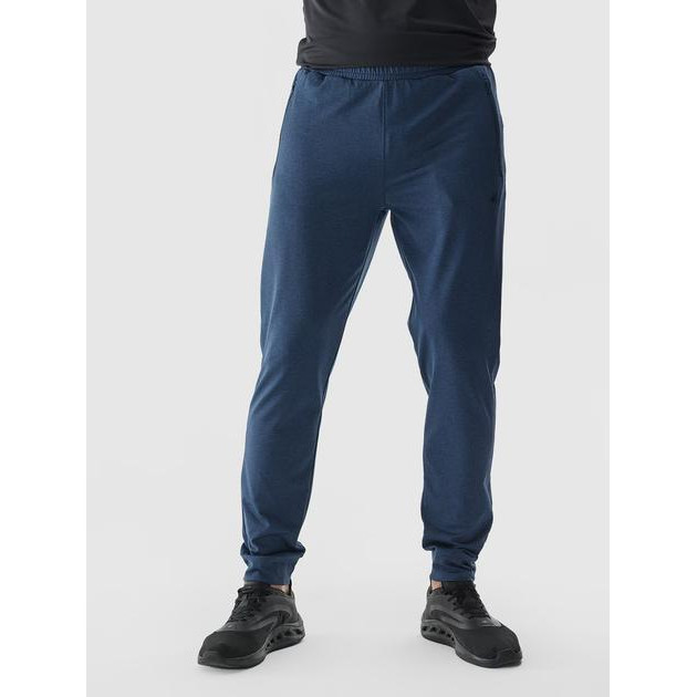 4F Спортивні штани утеплені чоловічі  Trousers Fnk M682 4FWAW24TFTRM682-31M M Сині (5905700094074) - зображення 1