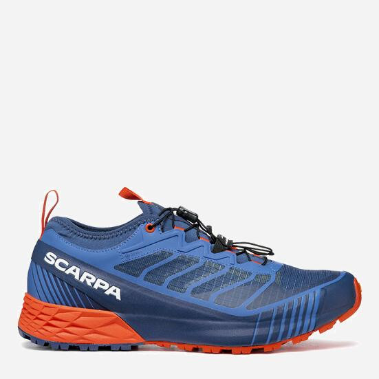 Scarpa Чоловічі кросівки для бігу з Gore-Tex  Ribelle Run GTX 33071-201-3 42.5 (8 1/2UK) 27.5 см Blue/Spicy - зображення 1