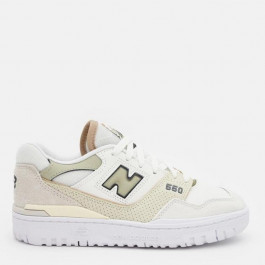   New Balance Женские кеды низкие  550 BBW550SK 36 (5.5) 22.5 см Белый/Бежевый (196941296838)