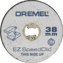   Dremel Круг отрезной по металлу SpeedClic SC456B (12 шт) (2615S456JD)