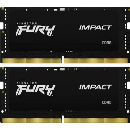   Kingston FURY 16 GB SO-DIMM DDR5 6400 MHz Impact (KF564S38IB-16)