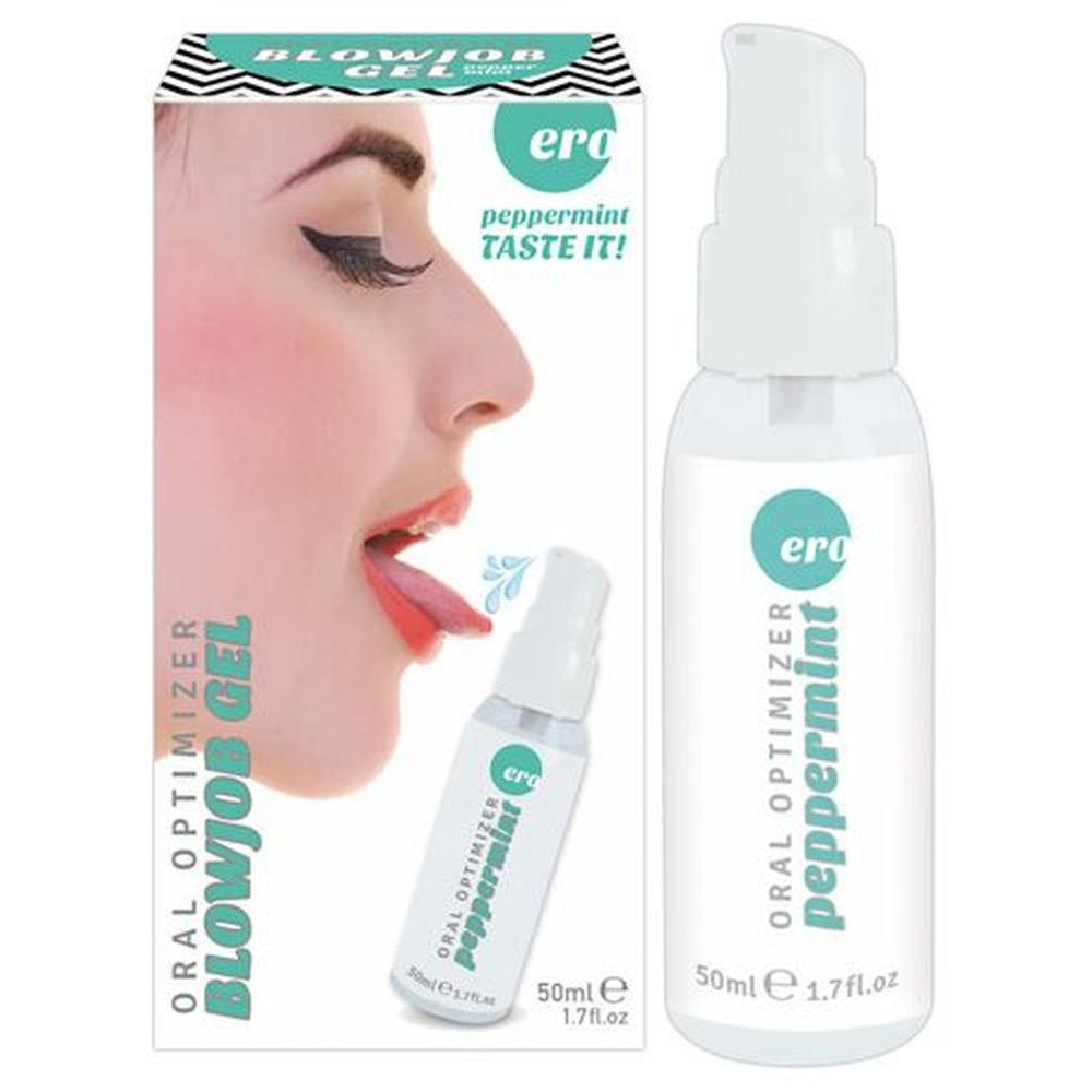 HOT Oral Optimizer Blowjob Gel Pepermint, 50 мл (H77512) - зображення 1