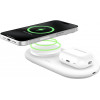 Belkin Magnetic Wireless Charging Pad with Qi2 15W White (WIZ021VFWH) - зображення 3