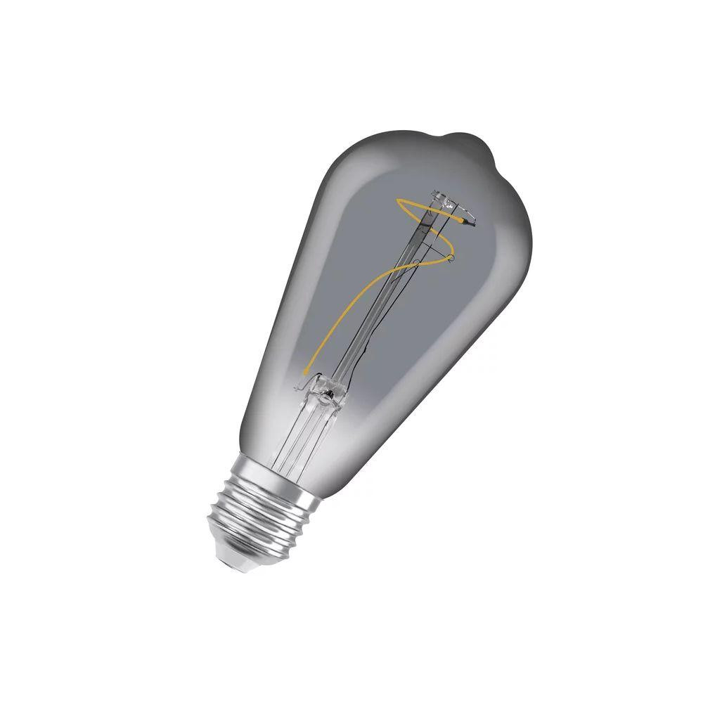 Osram LED Filament 1906 EDISON 3.4W 100Lm 1800K E27 SMOKE (4099854091353) - зображення 1