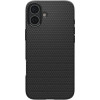 Spigen iPhone 16 Liquid Air Matte Black (ACS08194) - зображення 1