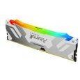 Kingston FURY 16 GB DDR5 8000 MHz Renegade RGB White/Silver (KF580C38RWA-16) - зображення 1