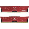 TEAM 32 GB (2x16GB) DDR4 3600 MHz T-Force Vulcan Z Red (TLZRD432G3600HC18JDC01) - зображення 1