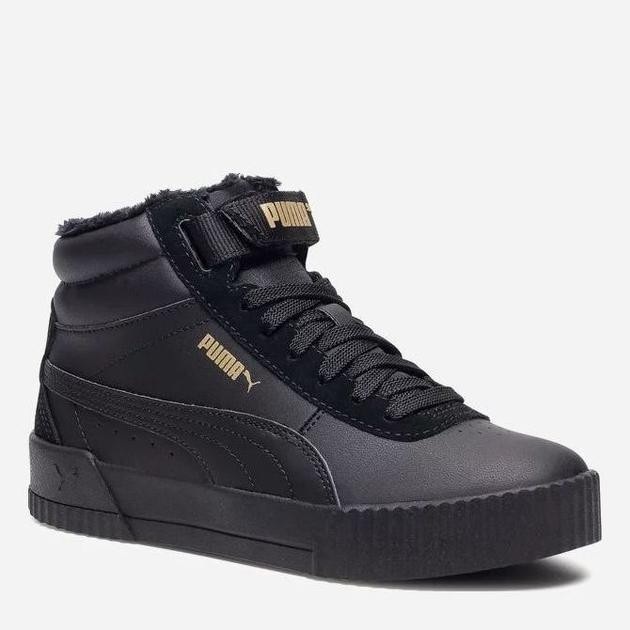 PUMA Кеди  Carina Mid WTR 37414001 37 (UK 4) 23 см Black (4062452931918) - зображення 1