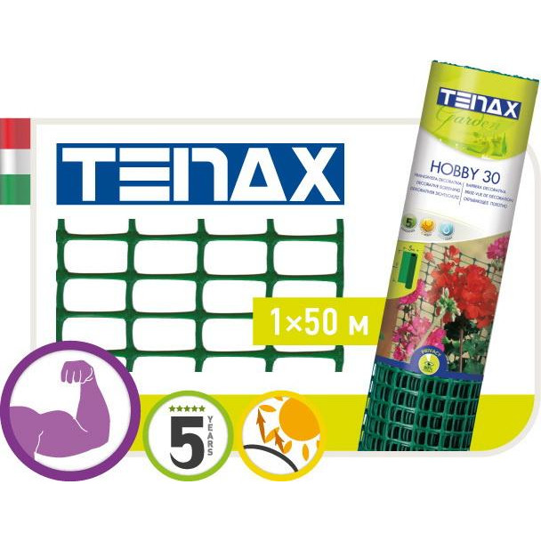 Tenax "Хобби 30" 1 х 50 м Зеленая (8002929011381) - зображення 1