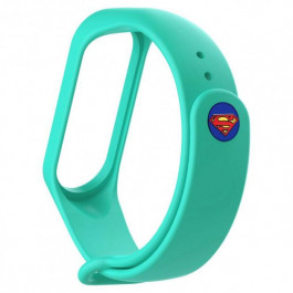   Xiaomi Ремешок Super Heroes Mi Band 5 super man mint