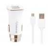 Gelius Pro Apollo GP-CC01 2USB 3.1A + MicroUSB White (71434) - зображення 1