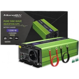   Qoltec UPS 12V 230V 600W/1200W (51941)