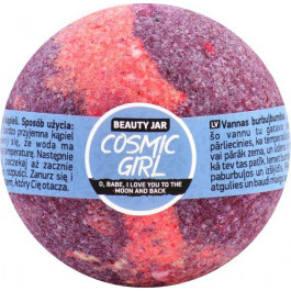   Beauty Jar Бомбочка для ванны  Cosmic Girl с маслом сладкого миндаля и черешни, 150 г (4751030830315)