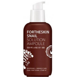   Fortheskin Сироватка для обличчя з муцином равлика Snail Solution Ampoule  100 мл