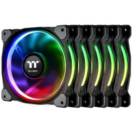   Thermaltake Riing Plus 14 RGB Radiator Fan TT Premium Edition 5-Fan Pack (CL-F057-PL14SW-A)