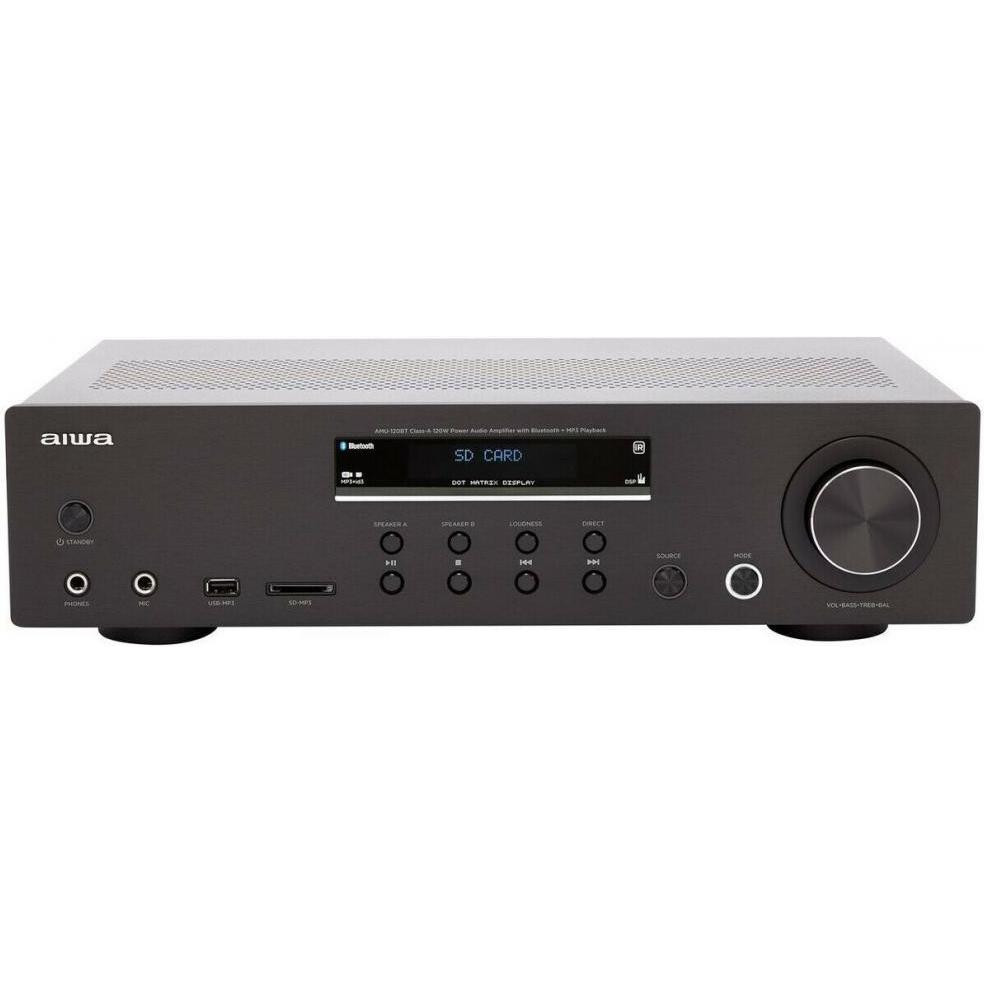 Aiwa AMU-120BT Black - зображення 1