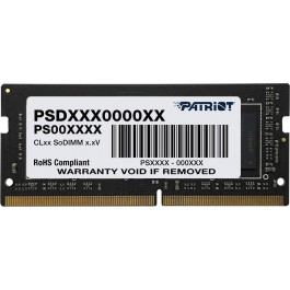   PATRIOT 8 GB SO-DIMM DDR4 3200 MHz (PSD48G320081S)