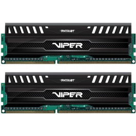   PATRIOT 16 GB (2x8GB) DDR3 1600 MHz Viper 3 (PV316G160C0K)