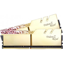   G.Skill 32 GB (2x16GB) DDR4 3600 MHz Trident Z Royal (F4-3600C16D-32GTRSC)