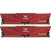 TEAM 32 GB (2x16GB) DDR4 3200 MHz T-Force Vulcan Z Red (TLZRD432G3200HC16FDC01) - зображення 1