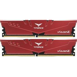 TEAM 32 GB (2x16GB) DDR4 3200 MHz T-Force Vulcan Z Red (TLZRD432G3200HC16FDC01) - зображення 1