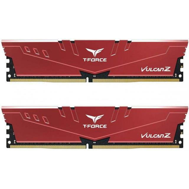 TEAM 16 GB (2x8GB) DDR4 3200 MHz T-Force Vulcan Z Gray (TLZGD416G3200HC16CDC01) - зображення 1