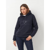 GANT Худі жіноче  Reg Tonal Shield Hoodie 4203648-433 XL Синє (7325706696450) - зображення 1