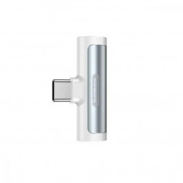   REMAX RL-LA03a Smooth 2in1 USB Type-C-3.5mm/USB Type-C White (6954851298809)