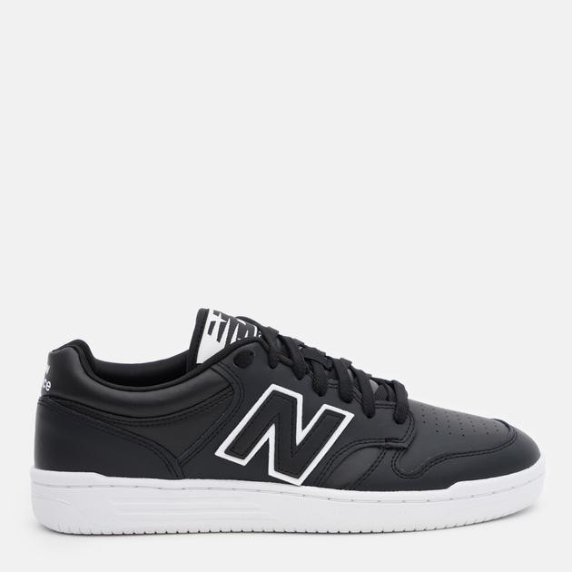 New Balance Чоловічі кеди низькі  480 BB480LBT 44 (10US) 28 см Чорний/Білий (196432521838) - зображення 1