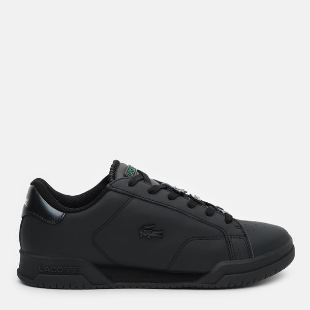 LACOSTE Жіночі кеди низькі  Twin Serve 742SFA0041-02H 39.5 (T7) 25.8 см Blk/Blk (5012123961569) - зображення 1