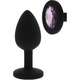   Dream toys Анальная пробка ALL TIME FAVORITES SILICONE DIAMOND PLUG (DT21685)