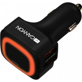   Canyon CNE-CCA05B (4USB, 4.8A) Black-Orange