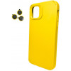 Cosmic Silky Cam Protect for Apple iPhone 12/12 Pro Yellow (CoSiiP12Yellow) - зображення 1