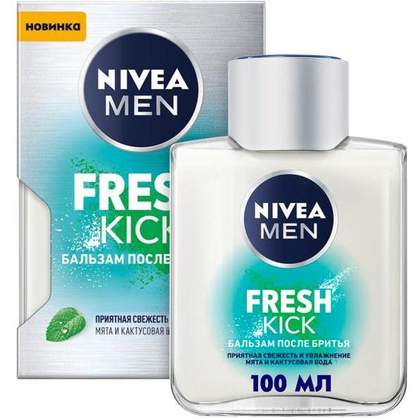 Nivea Бальзам після гоління  Men Fresh Kick 100 мл (4005900843289) - зображення 1