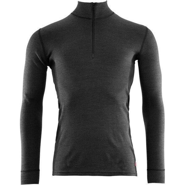 Aclima Термокофта чоловіча  WarmWool 200 Mock Neck Men 107443 S Marengo/Jet Black (7034041098224) - зображення 1