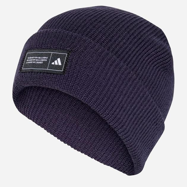 Adidas Шапка  Ess Beanie Cuff IY5256 56 Синя (4067896827810) - зображення 1