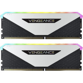   Corsair 32 GB (2x16GB) DDR4 3600 MHz Vengeance RGB RT White (CMN32GX4M2Z3600C18W)