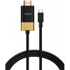 Vinga USB Type-C to HDMI v2.1 1.5m Black (VCPVCCH2115) - зображення 1