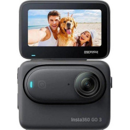   Insta360 GO 3 Midnight Black 128GB (CINSABKA(128GB)BLACK)