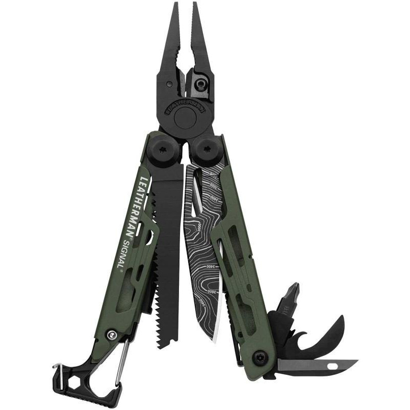 Leatherman Signal Green Topo (832692) - зображення 1