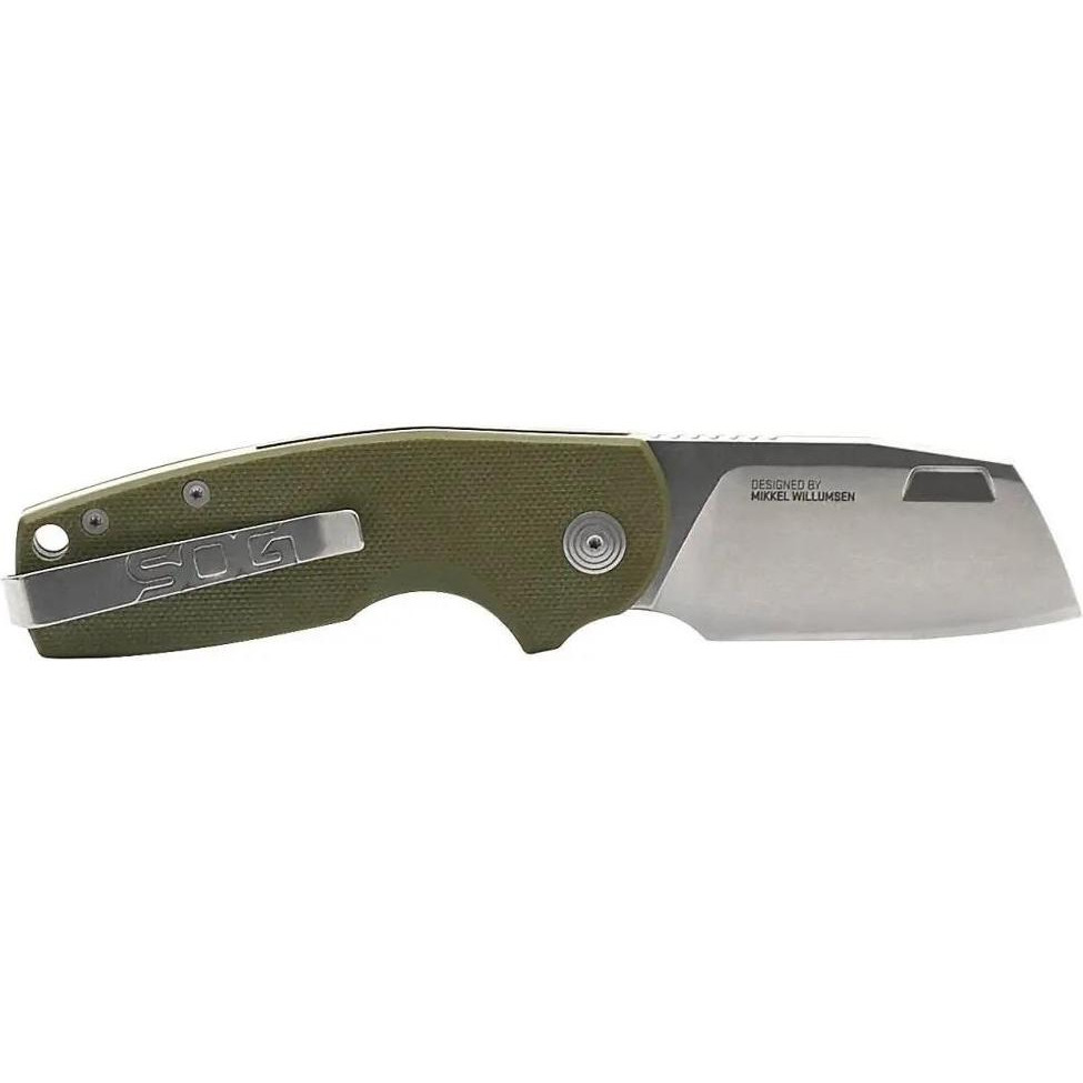 SOG Stout SJ Cleaver OD Green/Stonewash (SOG 16-03-06-57) - зображення 1